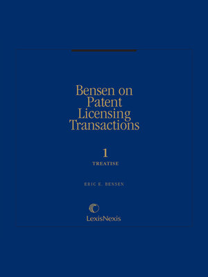 cover image of Patent Licensing Transactions